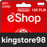 💎Nintendo eShop Gift Card 120zł PLN(Злотых) Польша🍄💎
