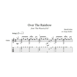 Over The Rainbow (Волшебник страны Оз) ноты для гитары