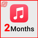 Apple Music - подписка на 2 месяца (погасить)