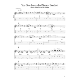 Табы Kfir Ochaion - Bon Jovi - You Give Love a Bad Name