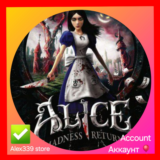 🔴[O]✅Alice:Madness Returns аккаунт+[Смена почты]💜