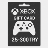 Xbox Live Gift Card 25-300 TL (Подарочная карта Турция)