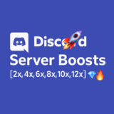 🟦 Discord | 🚀Server Boosts[4x, 6x, 8x, 10x, 12x, 14x]