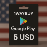 США🪁ГУГЛ ПЛЕЙ 5 USD🪁Подарочная карта код оплаты