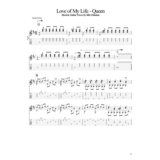 Табы Kfir Ochaion - Queen - Love of My Life - Electric