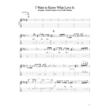 Табы Kfir Ochaion - Foreigner - I Want to Know WhatLove