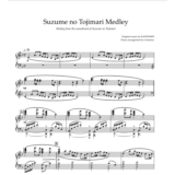 Ноты Animenz - Suzume no Tojimari - Soundtrack Medley