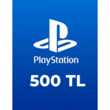 Подарочная PSN карта PlayStation Network 500 TL (TRY)