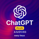 ChatGPT PLUS(4.5/o1/o3) 1 месяц | Ваш или новый аккаунт