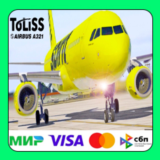 Airbus A321 by Toliss X-Plane 11/12 Аккаунт