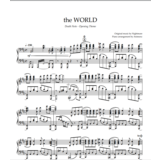 Ноты Animenz - the WORLD - Death Note OP1