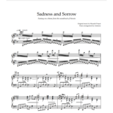 Ноты Animenz - Sadness and Sorrow (Special) - Naruto