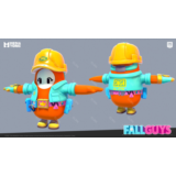📢【Fall Guys - Digi Costume】Fresh New