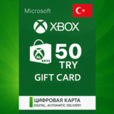 XBOX LIVE 50 TL (ЛИР) КОШЕЛЬКА ПОПОЛНИТЬ КАРТА | ТУРЦИЯ