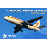 FlyJSim Boeing 737-200 v3 PRO для X-Plane 11