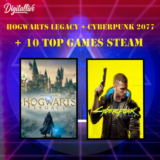 Hogwarts Legacy + Cyberpunk 2077 + 11 Топовых Игр Steam