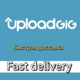 Подписка Uploadgig Premium на ваш аккаунт на 1 месяц