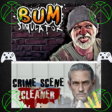 Bum Simulator & Crime Scene Cleaner XBOX