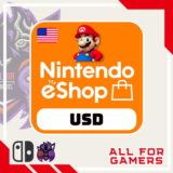 🟩💢Nintendo Карта eShop 10-20-35-45-50-70-100$ США