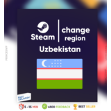 ✨СМЕНА РЕГИОНА STEAM Узбекистан (БЫСТРО)✔️