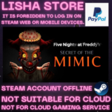 Five Nights at Freddy´s: Secret of the Mimic на 90 дней
