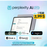 Perplexity Pro — 1 год — в вашем аккаунте