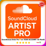 SoundCloud Artist Pro на ВАШЕМ АККАУНТЕ 1-12 месяцев