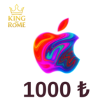 iTUNES ТУРЦИЯ (1000 ₺) ПОДАРОЧНАЯ КАРТА/АВТОДОСТАВКА/0%
