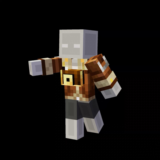 Персонаж Minecraft Happy Ghast Pilot Coat✨ Bedrock