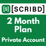 Scribd Premium 2 -месячный полный доступ к частной учет