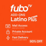 🏟️ Fubo TV Latino Plus — доступ к почте 1–12 Месяцы