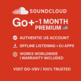 🎵 SoundCloud Go+ | 1 мес 🇺🇸 US аккаунт | Глобально ✅