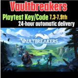 Ключ/код для плейтеста Vaultbreakers