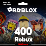 ⚡Подарочная карта ROBLOX на 400 Robux | Ключ (Глобальн