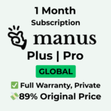 Manus Plus | Pro Подписка на 1 месяц по цене 89%