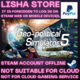 Geo-Political Simulator 5+Mod Tool+God´n Spy For 90 Day