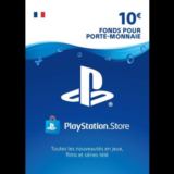 🎁PlayStation Network💳Card 10 EUR💰PSN Key Франция🇫🇷