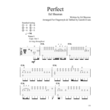 Табы Gareth Evans - Perfect – Ed Sheeran
