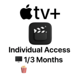 🖥️🍿 Apple TV+ – Индивидуальный доступ | 1/3 месяца