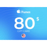 24/7 АВТО | Apple 80 долларов США (подарочная карта)