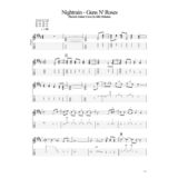 Табы Kfir Ochaion - Guns N´ Roses - Nightrain