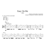 Табы Gareth Evans - Easy on Me – Adele