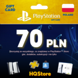🔰Karta PlayStation Network - PSN 70 PLN (PL) Polska