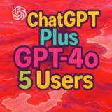 Shared ChatGPT Plus GPT-4o Account – Only 5 Users!
