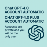 Auto ChatGPT 4o Personal Account +EMAIL AUTO Fast