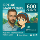 GPT-4o кредиты изображений·600—мгновенный код • Global