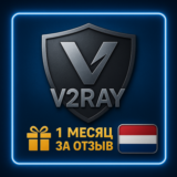 VLESS VPN 1/3/6 мес Нидерланды Безлимитный трафик