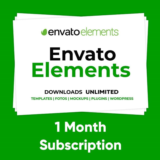 Envato Elements Subscription 1 Months (Global) Warranty