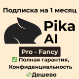 Подписка Pika AI| Pro/Fancy на 1 месяц