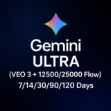 🔥СЧЕТ GEMINI ULTRA НА 7/14/30/90/120 ДНЕЙ (VEO 3) ✅
